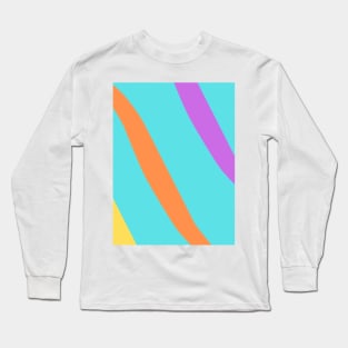 Abstract pattern Long Sleeve T-Shirt